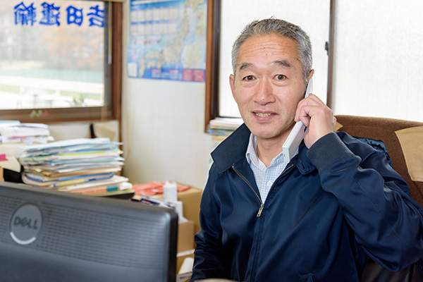 吉田運輸の代表者写真